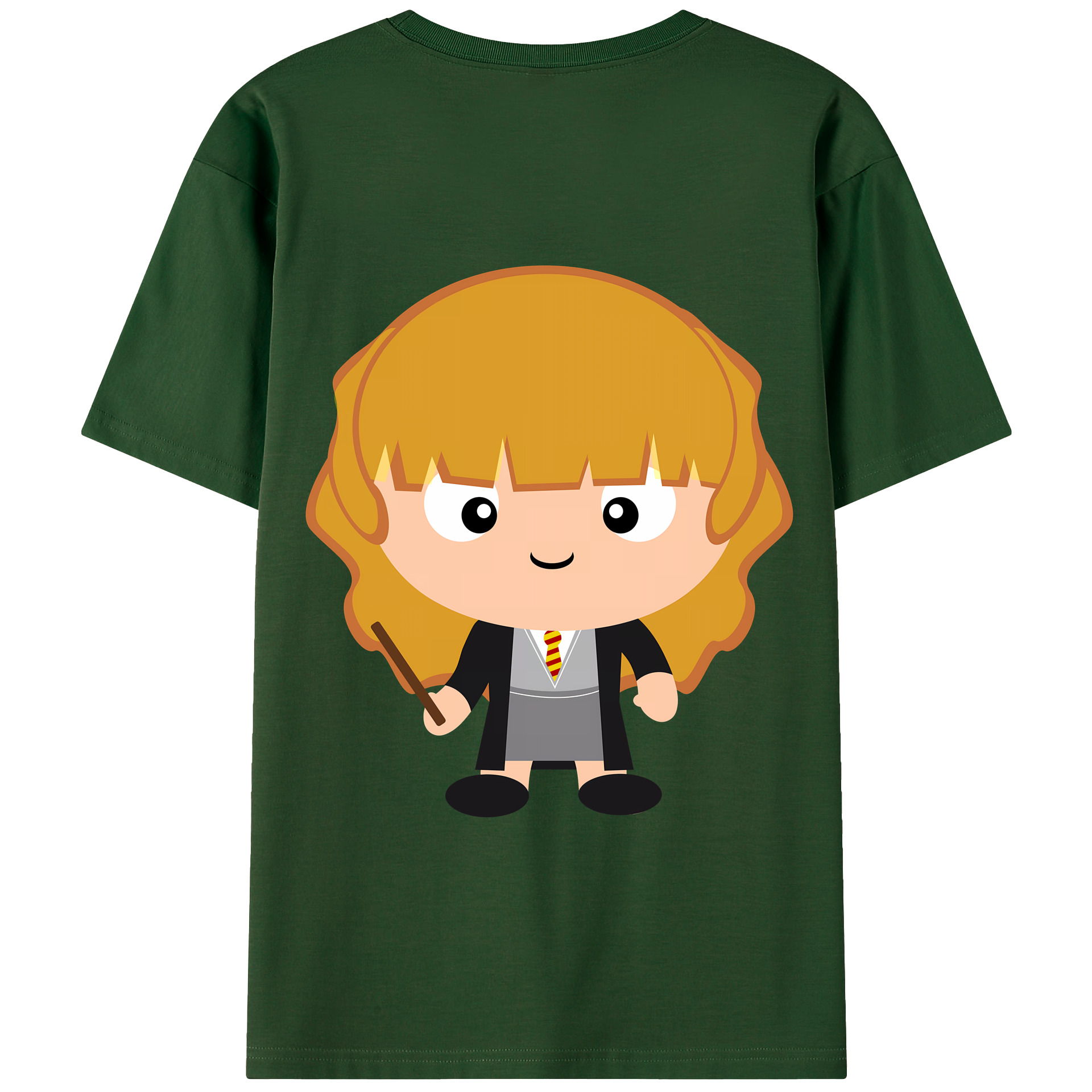 （画像用） Harry Potter ハリー・ポッターシリーズ 綿100％半袖Tシャツ（背面プリント）